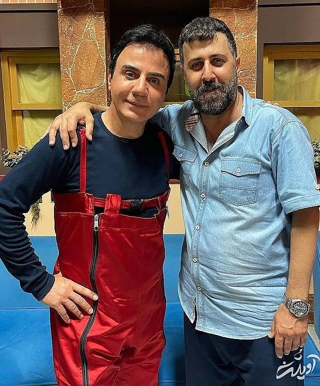 هومن حاجی عبداللهی و داریوش فرضیایی